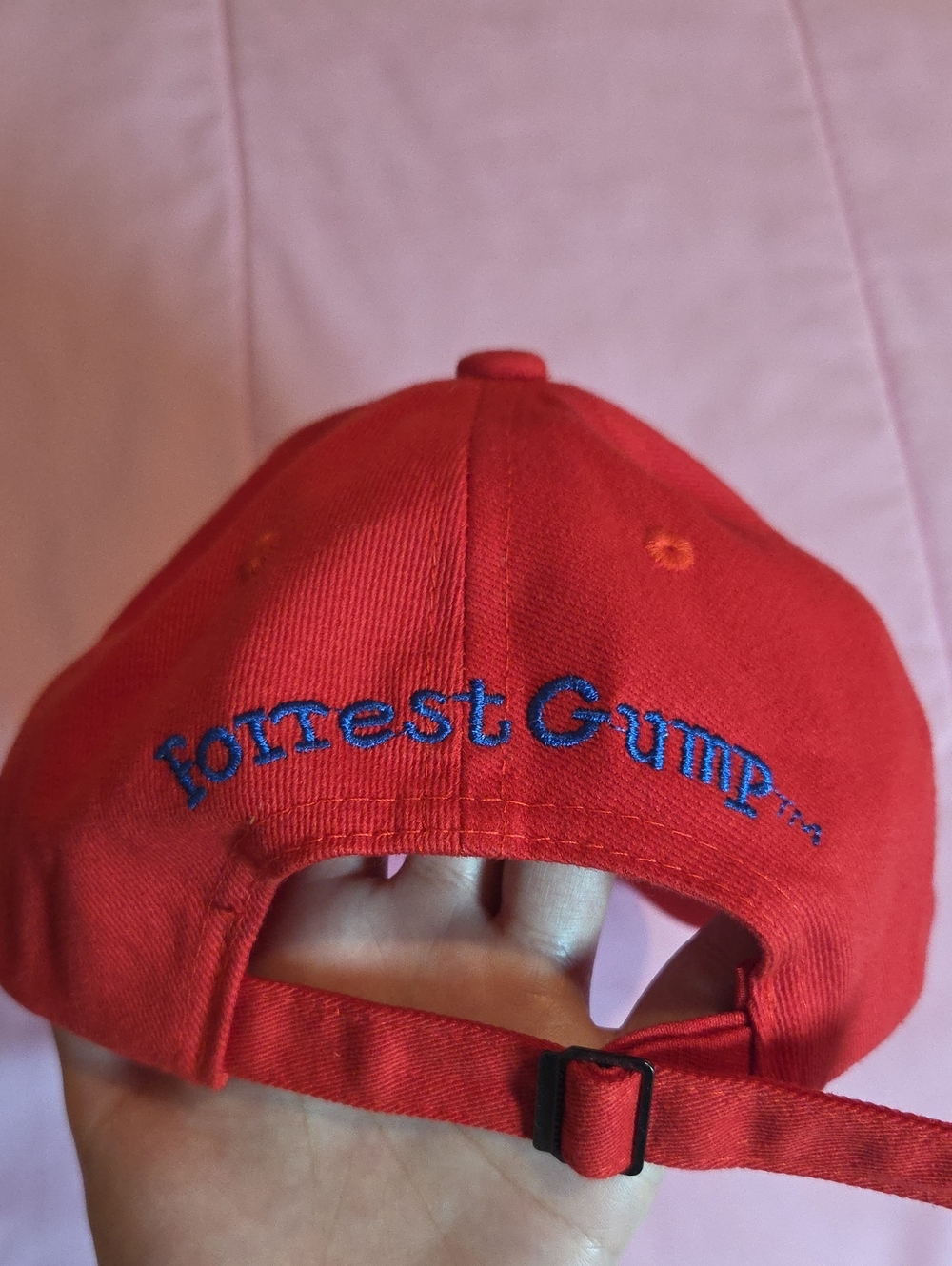 Bubba Gump Shrimp Co. Red Logo Baseball Cap Forrest Gump - Picture 4 of 5